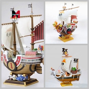Sombrero de paja de una pieza Crew Thousand Sunny Going Merry Barco Pirata estatua modelo en caja coleccionable pantalla <span class=keywords><strong>Anime</strong></span> ornamento - Product Image 3