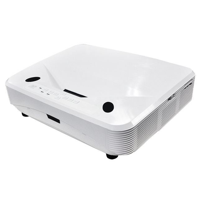 Flyin Factory Ultra Short Throw Projector 4000 ANSI Lumen Top Quality DLP Laser 3D Video Projector