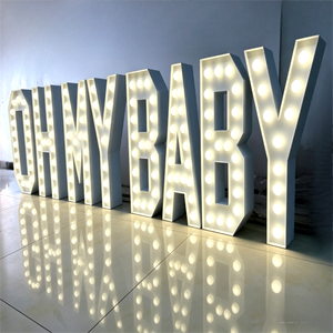 <span class=keywords><strong>Letras</strong></span> Luminosas LED Personalizadas para Fiestas de <span class=keywords><strong>Boda</strong></span>, <span class=keywords><strong>Letras</strong></span> de Marquesina de 4 pies, <span class=keywords><strong>Letras</strong></span> de Marquesina <span class=keywords><strong>Gigantes</strong></span> de 3 pies, Letreros LED - Product Image 6