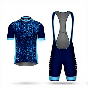 Maillot <span class=keywords><strong>de</strong></span> <span class=keywords><strong>Ciclismo</strong></span> sin Mangas <span class=keywords><strong>de</strong></span> Poliéster <span class=keywords><strong>de</strong></span> Secado Rápido; <span class=keywords><strong>Diseño</strong></span> Transpirable con Impresión 3D <span class=keywords><strong>de</strong></span> Cuerpo Completo; Personalización OEM para Equipos y Clubes - Product Image 1