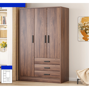 <span class=keywords><strong>Armadio</strong></span> Guardaroba Smontabile in Pannelli di Legno di Grande Capacità <span class=keywords><strong>per</strong></span> Camera da Letto, con <span class=keywords><strong>Cassetti</strong></span> e Spazio Appendiabiti - Product Image 5