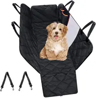 Housse de siège arrière imperméable en cuir solide pour animaux de compagnie, protection de siège avant SUV, tapis hamac antidérapant, coussin auto pour chiens et chats