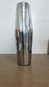 Herramientas de barra de acero inoxidable Accesorios de barman para bebidas de vino Boston Shaker Cup y Mixer Durable Metal Barware - Product Image 2