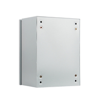 Boîtier de commande électrique en acier, protection métallique, sécurité, durable, personnalisable