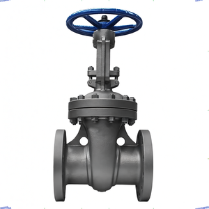 Válvula de Compuerta Manual de Acero Inoxidable COVNA ANSI Clase 150, Válvula de Compuerta de Acero Fundido con Vástago Ascendente y Brida, Válvula de Compuerta con Asiento Elástico - Product Image 1