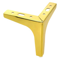Pieds de lit en fer de 10 cm, noirs, dorés, argentés, bon marché et de bonne qualité, design populaire