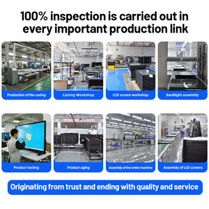 Écran tactile LCD mural 43 pouces 1080P pour affichage numérique dans les hôtels et les centres commerciaux <span class=keywords><strong>de</strong></span> luxe - Product Image 4