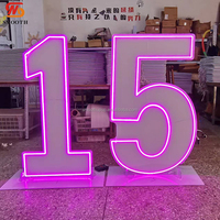 Enseigne au néon de mariage, « Veux-tu m'épouser ? », enseigne au néon LED, éclairage de fête, lumière LED pour la décoration de fond en forme de cœur