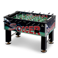 Table de football de table professionnelle, jeu interactif familial, jeu de football de table d'intérieur pour pub, tables de football de table commerciales à monnayeur