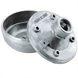 Componente de Aluminio Fundido a Presión y Mecanizado con Superficie Granallada, Tamaño Personalizado - Product Image 1