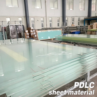 PDLC Schaltbare Folienrolle Intelligente Folie für Glas Sichtschutz-Fensterfolie für Büros und Wohnhäuser