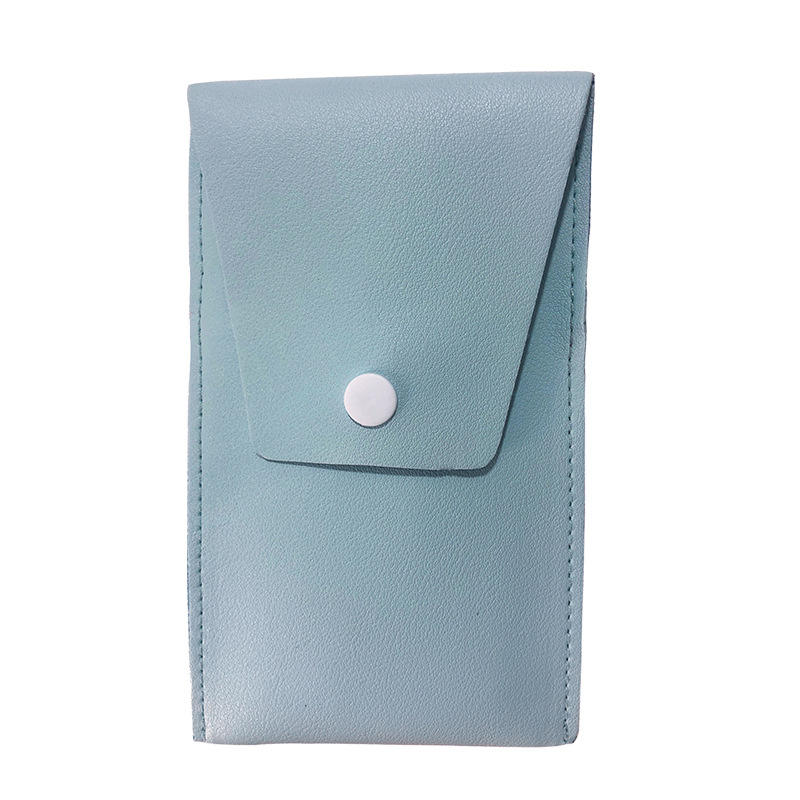 กระเป๋า Pu สีฟ้าหมอก