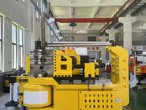 Machine de cintrage de tubes hydraulique automatique à mandrin BR90CNC-5A-3ST pour l'acier inoxydable, le PVC et l'équipement de fabrication automobile - Product Image 3