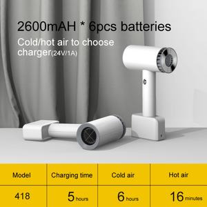 Sèche-cheveux sans fil rechargeable portable pour bébé, alimenté par batterie, pour la maison, les voyages et l'extérieur - Product Image 3