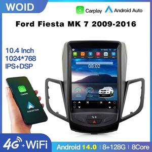 Autoradio multimédia GPS Android 14 STWEI pour Ford Fiesta Courier 2009-2017, écran Tesla, vidéo, CarPlay sans fil, Auto BT - Product Image 2