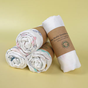 <span class=keywords><strong>Set</strong></span> di coperte elastiche di bambù per neonati e setose copricapo cappello con bavaglini da regalo per fotografia coperta da doccia <span class=keywords><strong>Set</strong></span> da <span class=keywords><strong>ospedale</strong></span> - Product Image 4