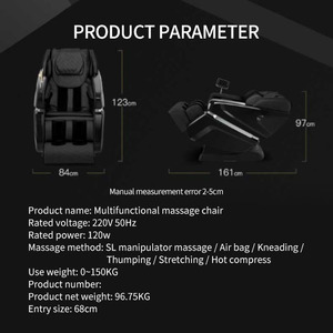 Full Body <strong>Massage</strong> Chair <strong>Massage</strong> Chair Zero Gravity <strong>LCD</strong> <strong>Screen</strong> Touch Controller Relaxing <strong>Massage</strong> Chair - Product Image 3