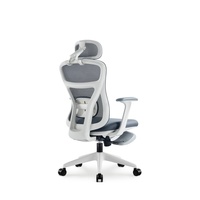 Chaise de bureau ergonomique inclinable en maille JOHOOFURNITURE avec appui-tête, structure en PP, fabriquée en Chine pour salle de conférence