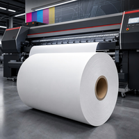 Papier de sublimation en rouleau jumbo 30 g/m² 70 g/m² 100 g/m² Papier de transfert thermique grand format pour impression textile