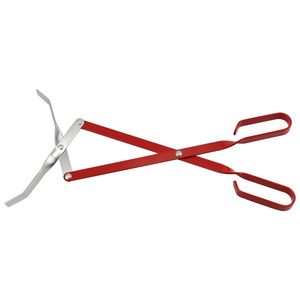 Outdoor Aluminum Charcoal Tongs 42cm Extended Anti Scalding <b>BBQ</b> <b>Tool</b> For Flipping Coal And Fire Handling - Product Image 2