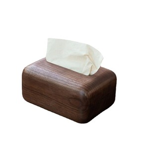 <b>Pine</b> wood tissue <b>box</b>, wooden desktop living room tissue <b>box</b>, napkin storage <b>box</b>, towel <b>box</b>, household tissue <b>box</b>, walnut wood - Product Image 3