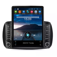 Android 13 1G+16G Quad Core Auto-DVD-Player für Mercedes-Benz Smart Fortwo 2015 2016 2017 Radio Stereo Audio GPS WIFI BT IPS DSP