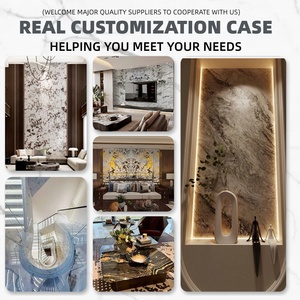 Nouvelles arrivées de dalles de marbre naturel, plaque de marbre de qualité supérieure, imperméable, écologique, panneau de marbre pour cuisine, extérieur, villa - Product Image 4