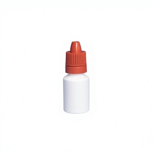 5ml <b>10ml</b> 15ml 30ml Amber Plastic PP Dropper <b>Bottles</b> with Tamper Proof Cap for Eye Drops Essential Oil & Pharmaceutical Use - Product Image 2