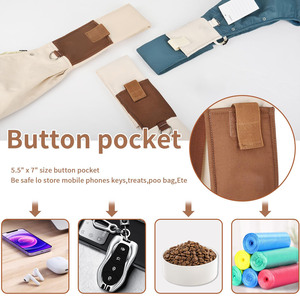Transportín Ajustable de Nailon para Mascotas Pequeñas, Manos Libres, con Uso en Múltiples Escenarios y Características de Seguridad y Comodidad - Product Image 4