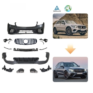 Kit di Conversione Carrozzeria per <span class=keywords><strong>Mercedes</strong></span> <span class=keywords><strong>GLC</strong></span> 63, Accessori per Aggiornamento Facelift <span class=keywords><strong>Mercedes</strong></span> Benz <span class=keywords><strong>GLC</strong></span> X253 2015-2019 - Product Image 1