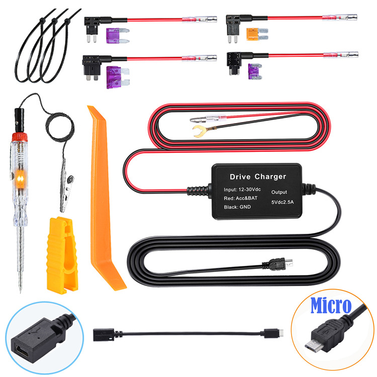 Test pen cable tie set with MICRO adapter