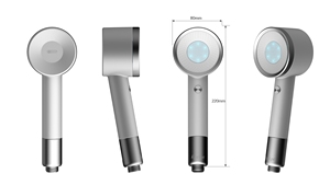 Cabezal de <span class=keywords><strong>Ducha</strong></span> Todo en Uno con Terapia de Luz LED Roja y Azul - Product Image 2