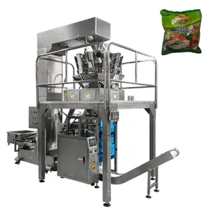 Nuova spezia di patate dolci Mashala polvere piantaggine macinazione mais pesatura automatica completa piccola macchina imballatrice di farina