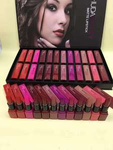 <span class=keywords><strong>Set</strong></span> di 24 <span class=keywords><strong>Rossetti</strong></span> Matte Morbidi e Idratanti Waterproof di Tendenza - Product Image 5