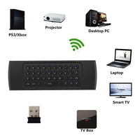 Pembuatan OEM Kustom Ihomemix MX3 Air Mouse Remote Control Multifungsi untuk TV Box Kontrol Suara Keyboard MX3 Fly Air Mouse