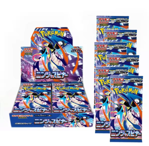 Jeu de cartes à collectionner Pokémoned Japanese M4 <span class=keywords><strong>Ninja</strong></span> Spinner Mega Greninja ExSet Booster Box, jeu de société familial, fabriqué au Japon - Product Image 4