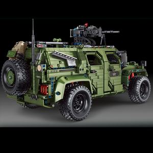 3175 Piezas T4015 RC Vehículo Todoterreno Modelo de Coche SUV Militar Hummer Blindado de Asalto Bloques de Construcción de Juguetes - Product Image 3