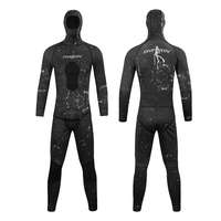 DIVESTAR Kostum Selam Profesional Terbaru Buatan Pabrik, Wetsuit Neoprena 1.5mm untuk Pria, Cocok untuk Berenang, Menyelam, dan Spearfishing