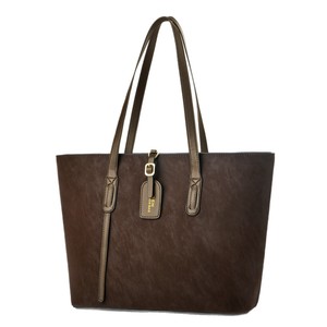 Bolso Tote Beh de Gran Capacidad, Color Café, Bolso de Hombro para Uso Diario, Bolso de Mano para Mujer - Product Image 1