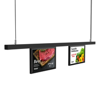 Boshine supermarché mince affichage numérique étagère bord publicité écran bande LCD moniteur affichage