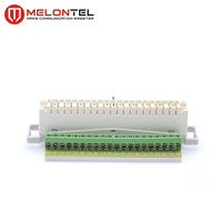 Bloc de jonction téléphonique MT-2006, 10 paires, bande LSA, vis LSA, module PCB Krone, bande Krone