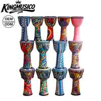Tambour Djembé Africain Léger 8/10/12 Pouces |   Tambour à main en PVC pour enfants et joueurs professionnels