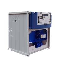 Groupe électrogène diesel mobile sur chenilles de type silencieux de 15 kW, boîtier résistant aux intempéries, commutation 50 Hz/60 Hz, ATS, télécommande