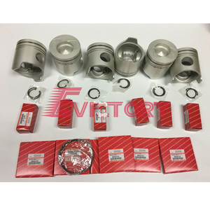 Cho Mitsubishi động cơ 6D22 6D22T đại tu kit Piston + RING Set + Head Gasket Kit + vòng bi + Liner Set + 12 cái van - Product Image 1