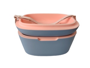 Nevera Portátil de Alta Calidad de 6QT para Acampar al Aire Libre, Nuevo Diseño con Correas Impermeables de PP, PE y PU, Patrón de Letras, Hielera - Product Image 3
