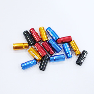 ENLEE Cache-valve de pneu français pour jantes, capuchons anti-poussière pour valves de vélo de route, accessoires en alliage d'aluminium, 50 pièces FV - Product Image 6