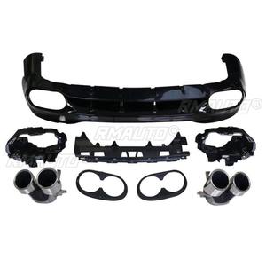 Difusor de parachoques trasero, alerón, divisor de escape, pieza de modificación para Mercedes Benz clase CLA W118 2019+ - Product Image 4