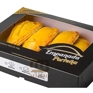 <span class=keywords><strong>Boîte</strong></span> à emporter personnalisée pour empanadas avec compartiment pour sauce, <span class=keywords><strong>boîte</strong></span> individuelle en <span class=keywords><strong>carton</strong></span> pour dumplings, emballage pour la restauration rapide à emporter - Product Image 4