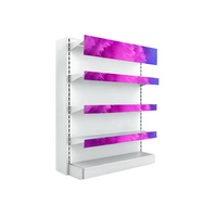 300x60x21mm COB Edge Led Étagère Bandes Affichage Numérique Vidéo Écran bar Étagère Talkers Led Étagère Affichage pour La Vente Au Détail