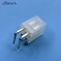 Conector Molex Automotriz 5557-2*2AW de 4.2mm de Paso, 4 Pines, Hembra, Ángulo Recto, para Montaje en PCB, 250V